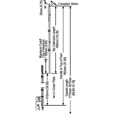 Strybuc Manual Top Inactive Shootbolt 850-8778759